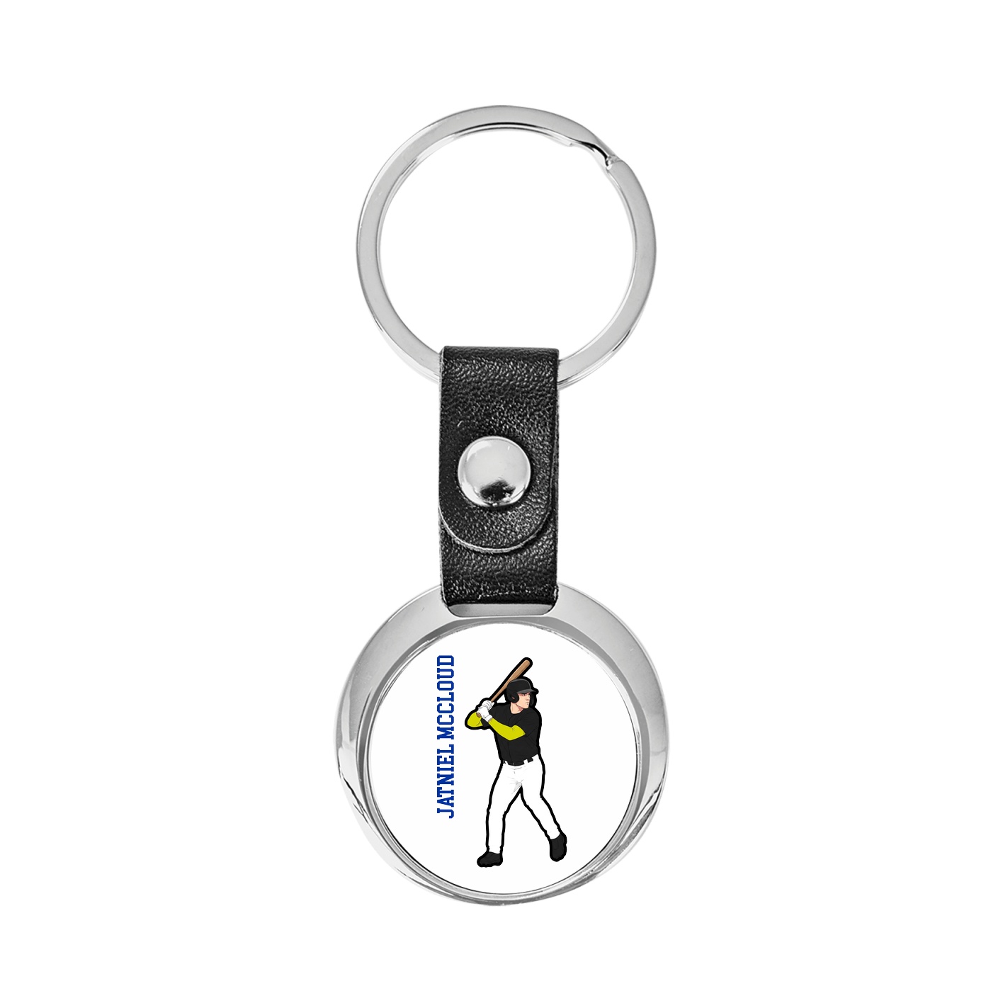 Key Chain — Name Vertical in Classic
