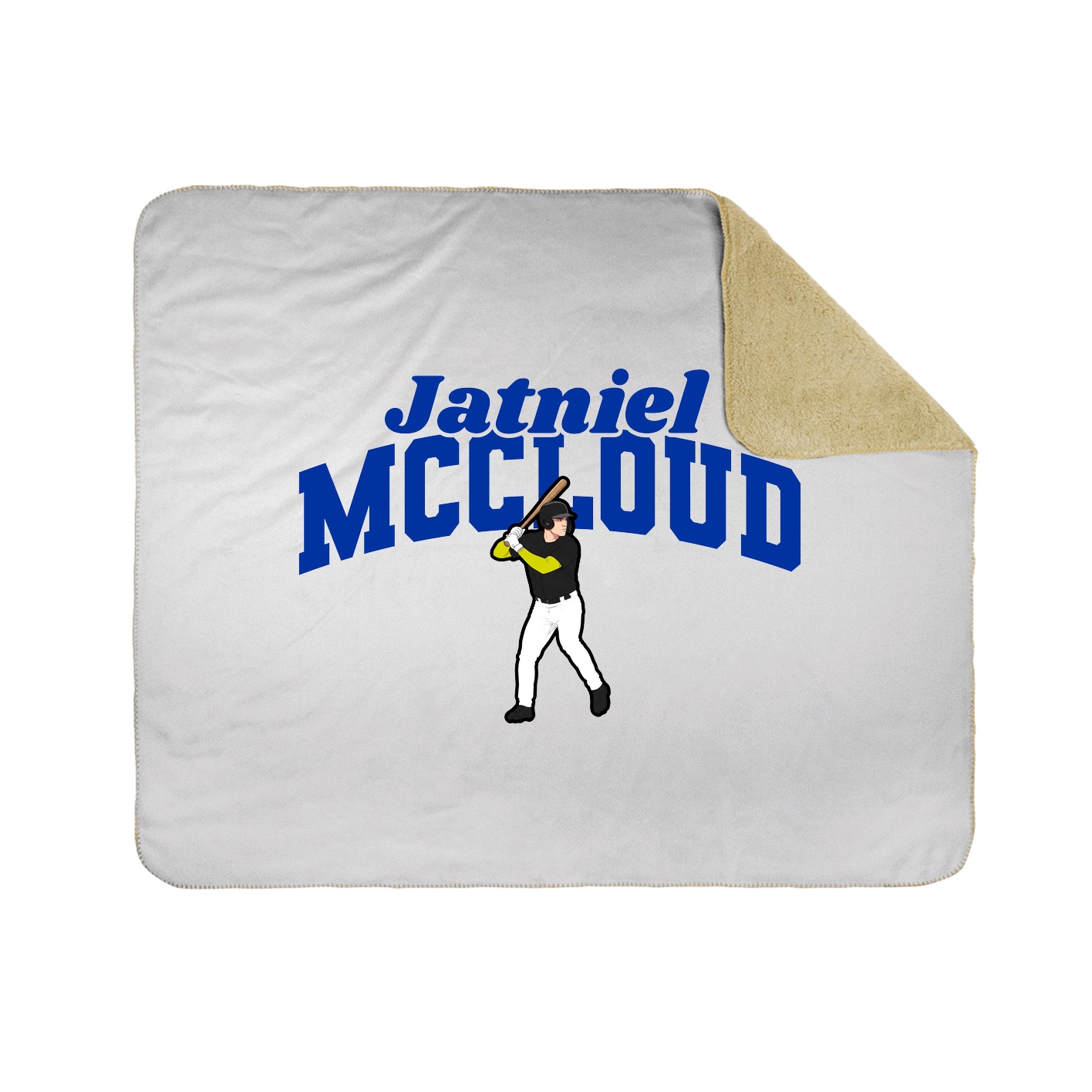 Throw Blanket — Signature Arch in White