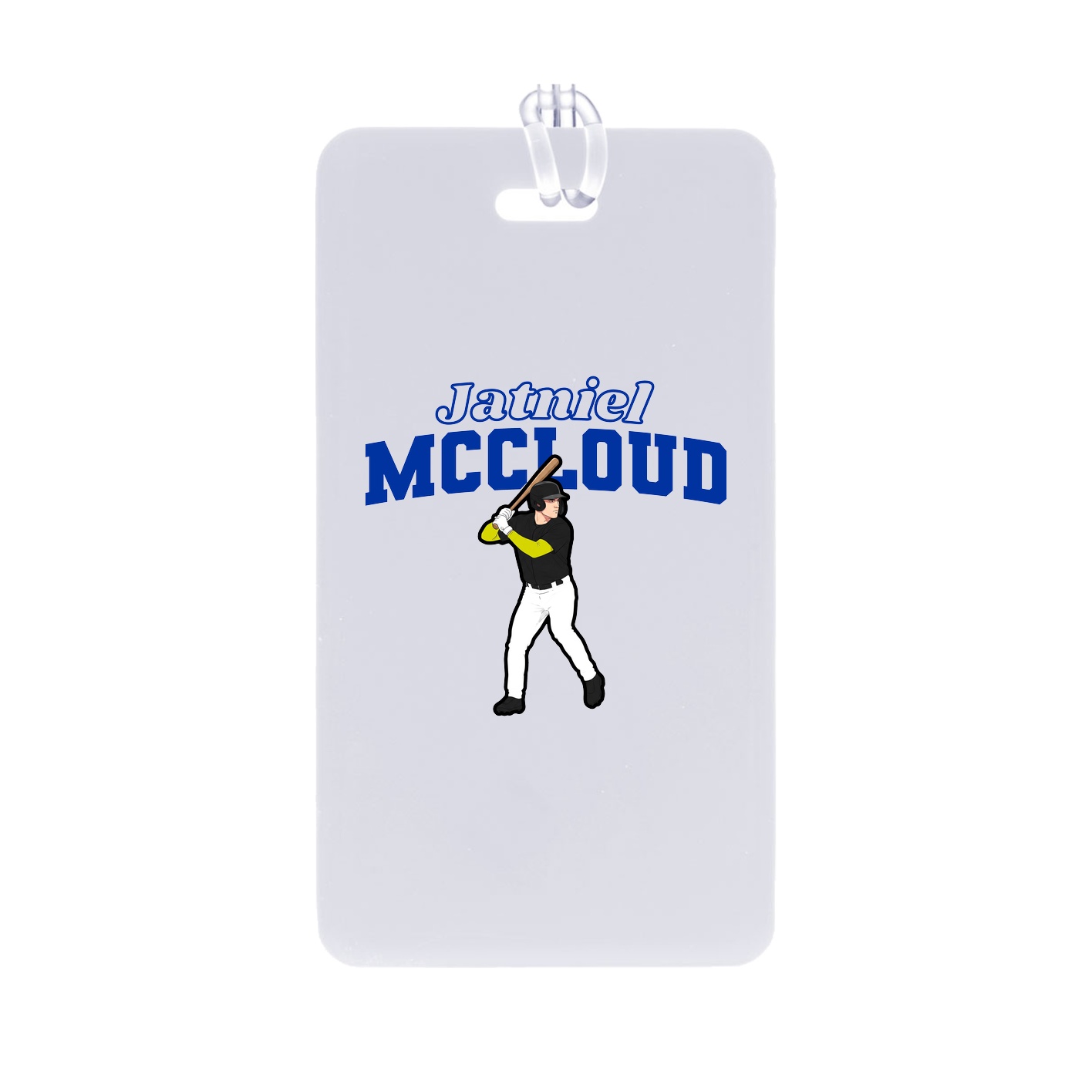 Bag Tag — Name Arch in Classic