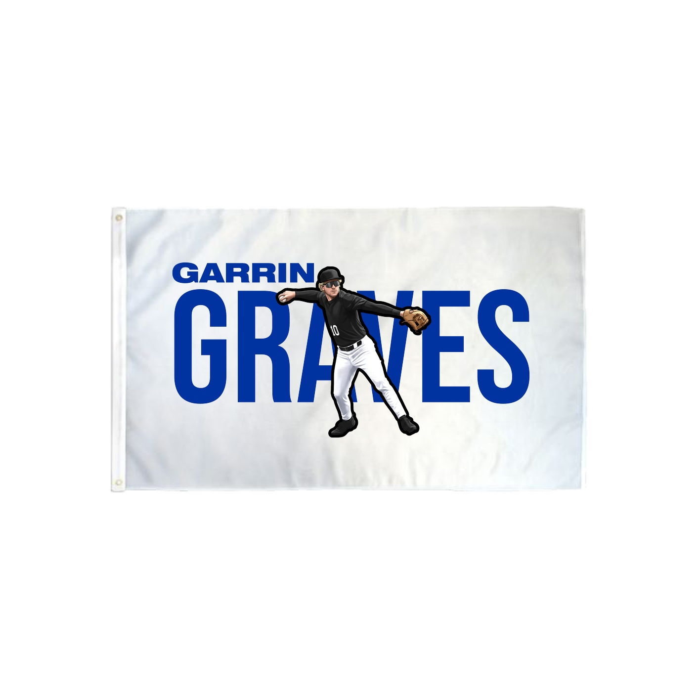 3x5 Flag — Player Name in Classic