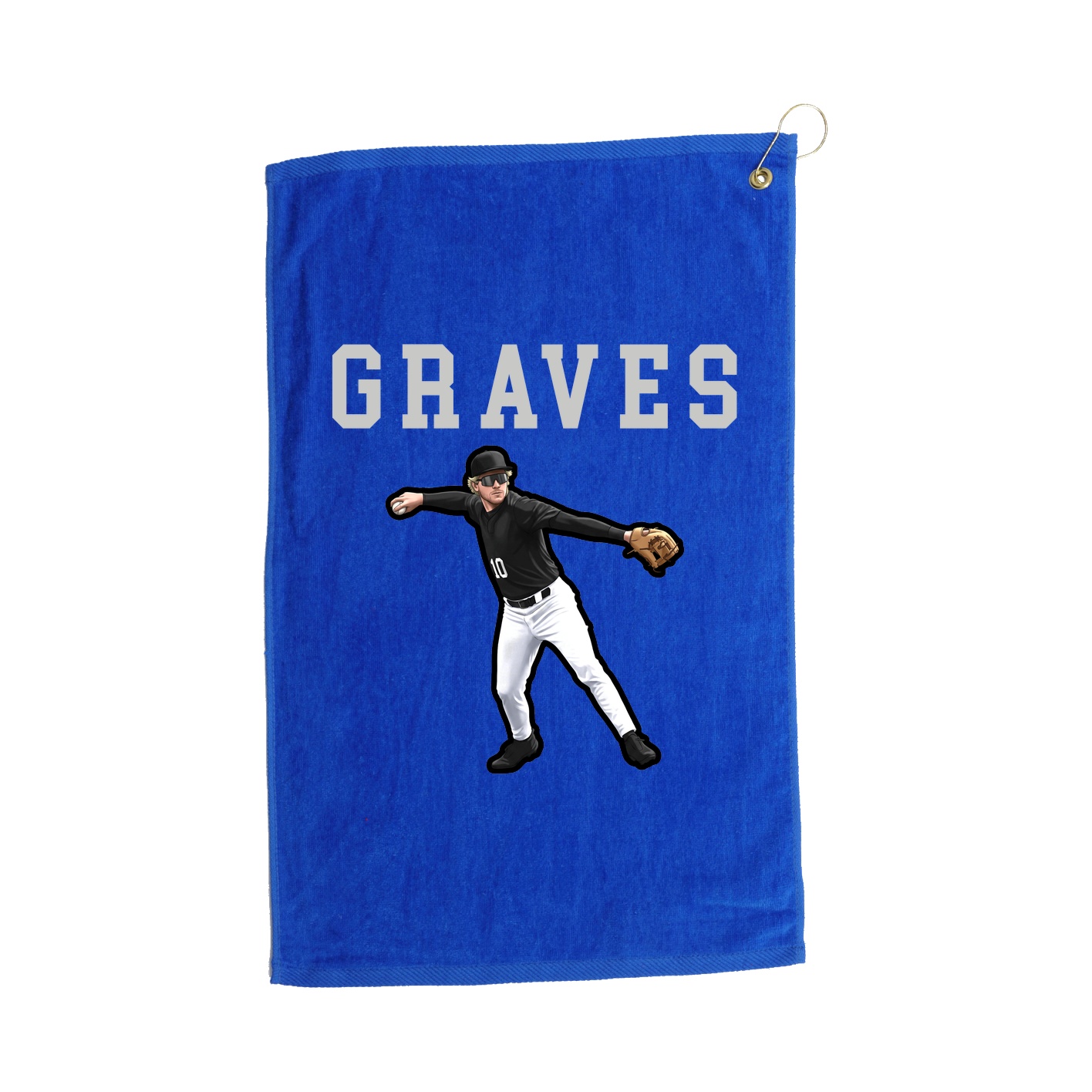 Golf Towel — Shirsey in Royal