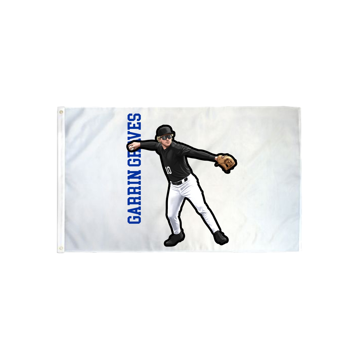 3x5 Flag — Name Vertical in Classic