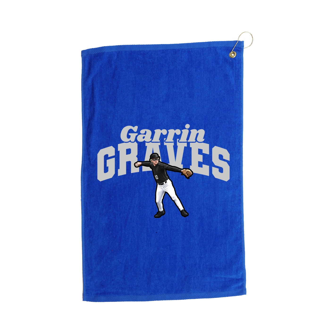 Golf Towel — Signature Arch in Royal