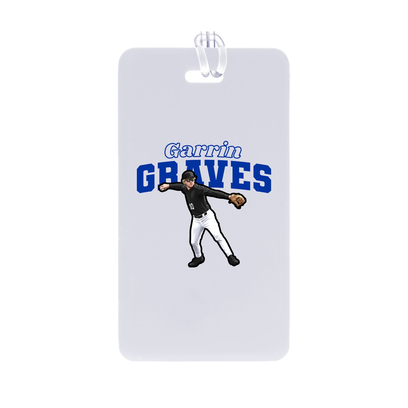 Bag Tag — Name Arch in Classic
