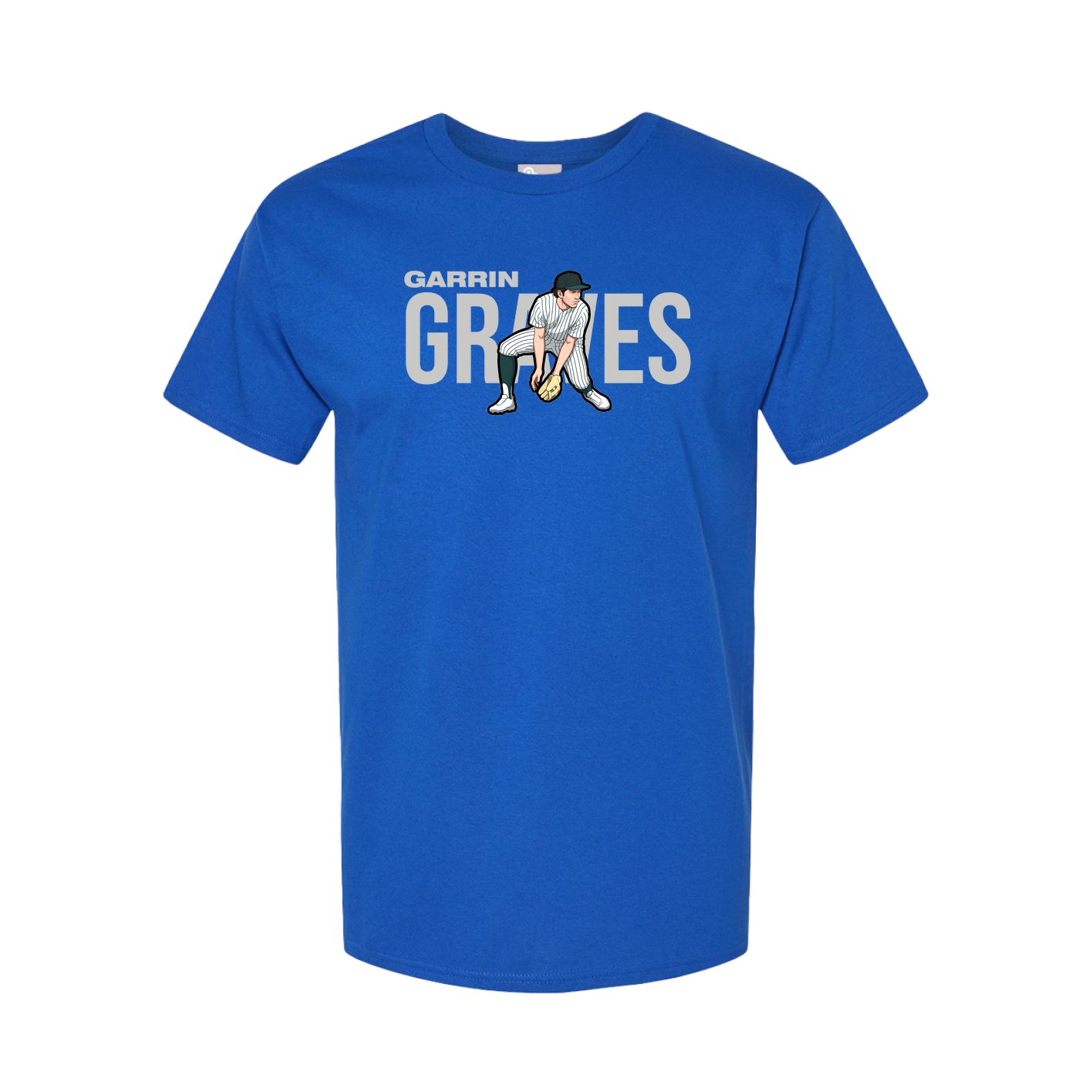 Youth Tee — Player Name in Royal