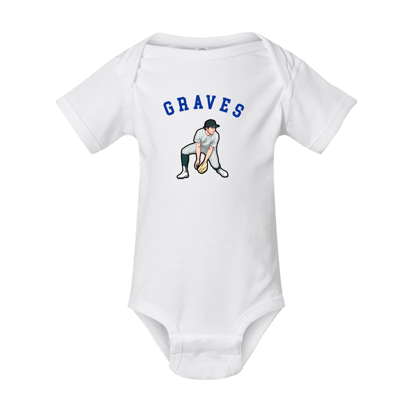 Baby Onesie — Shirsey Arch in White