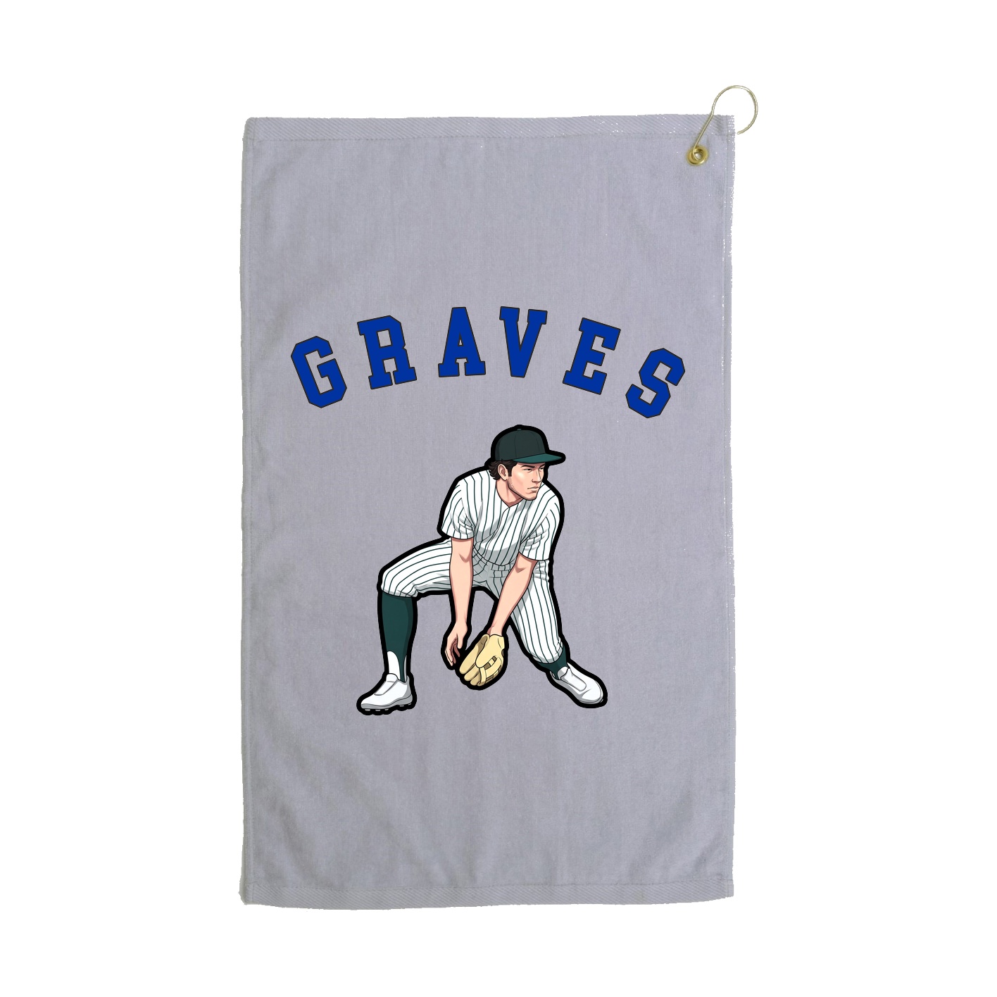 Golf Towel — Shirsey Arch in Grey