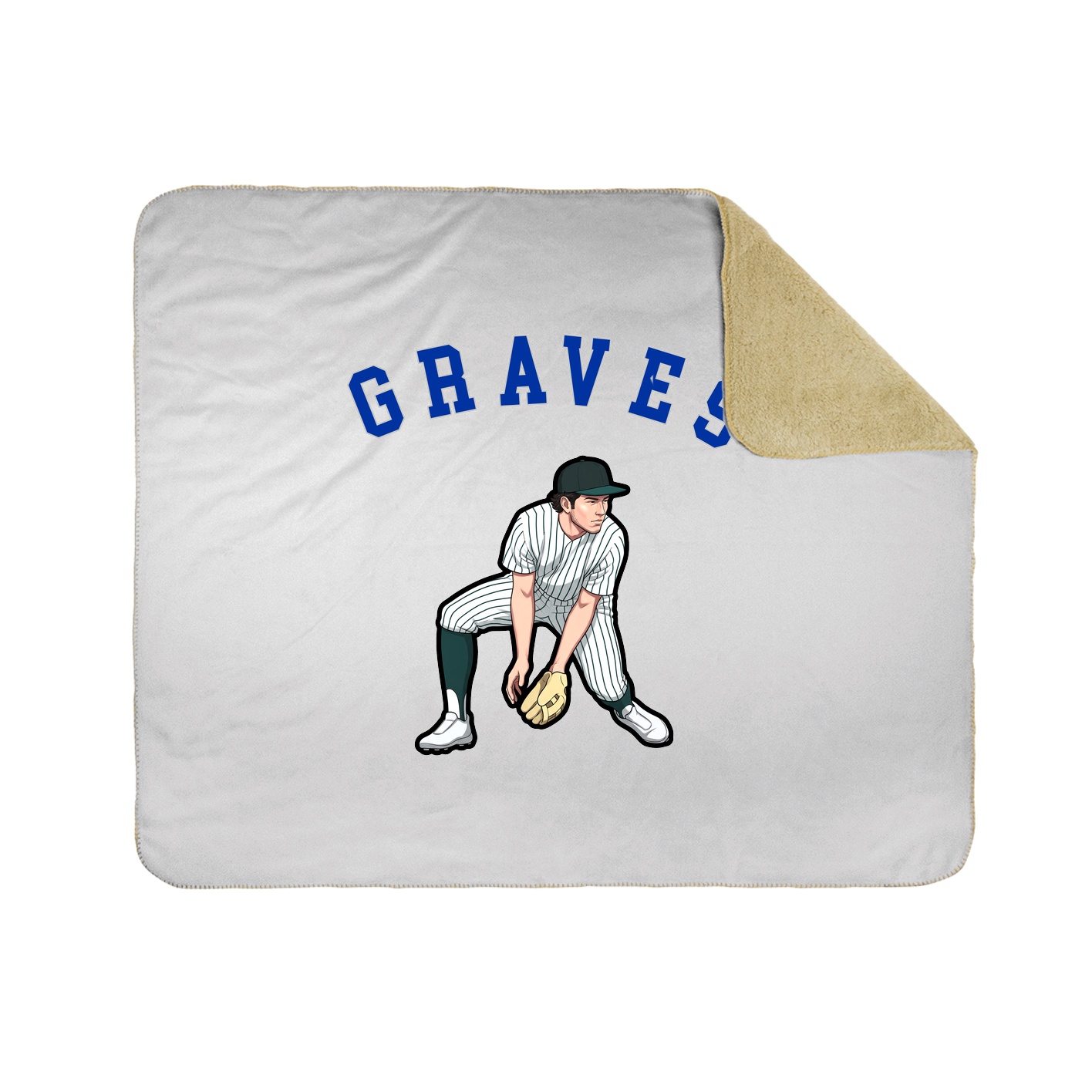 Throw Blanket — Shirsey Arch in White
