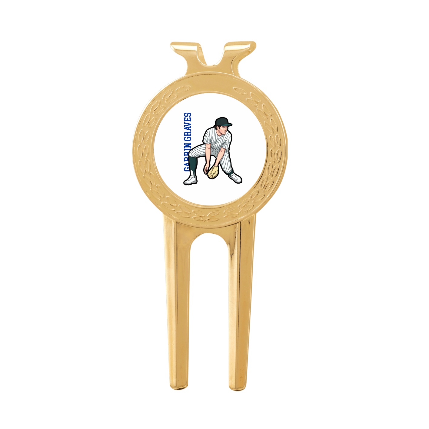 Divot Tool with Ball Marker — Name Vertical in Classic