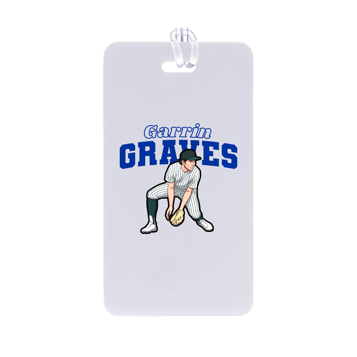 Bag Tag — Name Arch in Classic