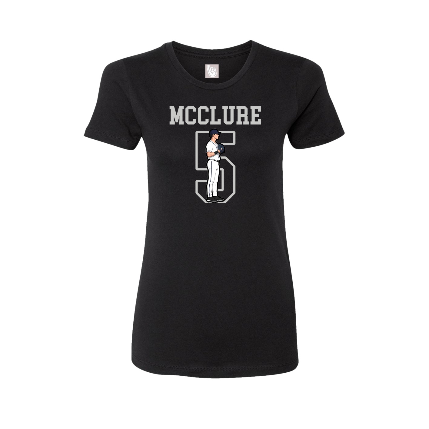 Fitted Women's Tee — Shirsey in Black