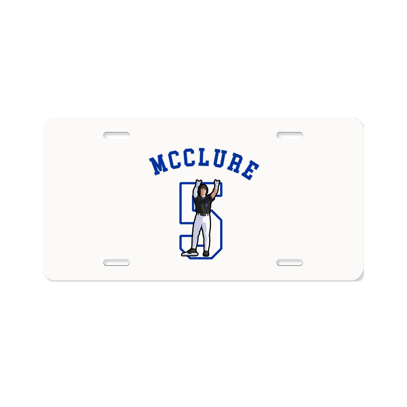 License Plate — Shirsey Arch in Classic