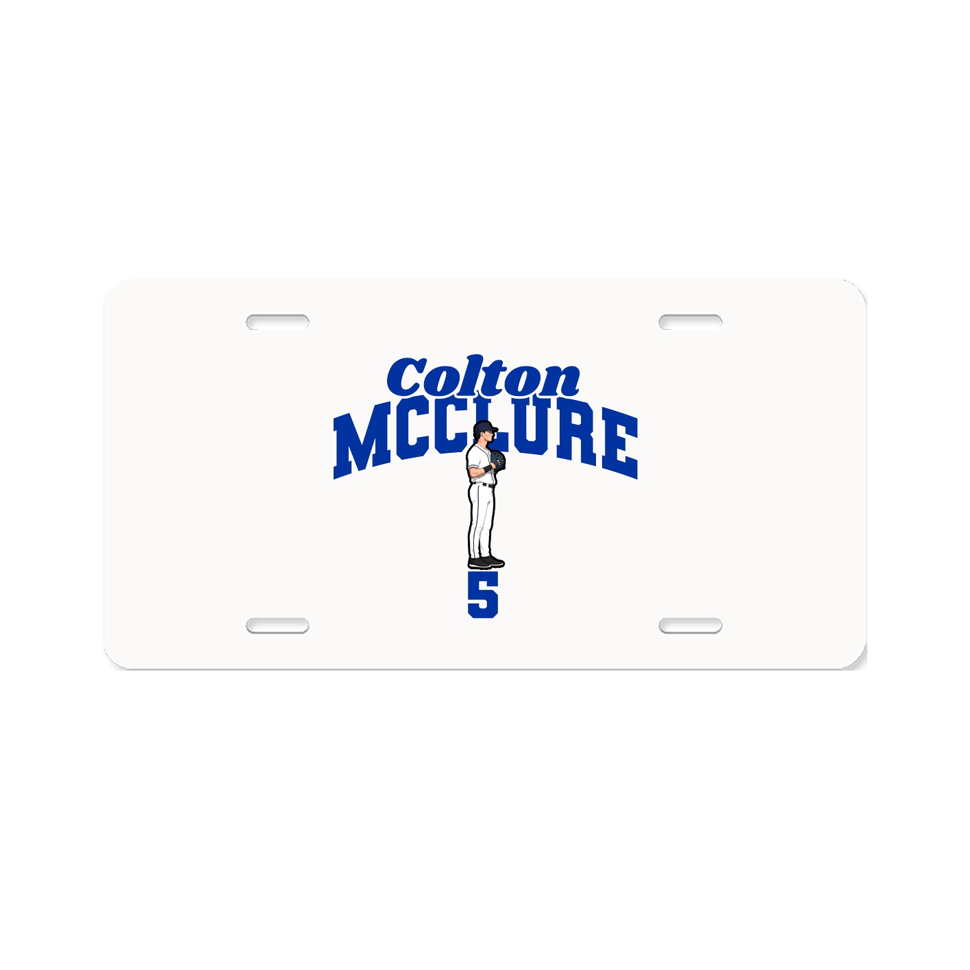 License Plate — Signature Arch in Classic