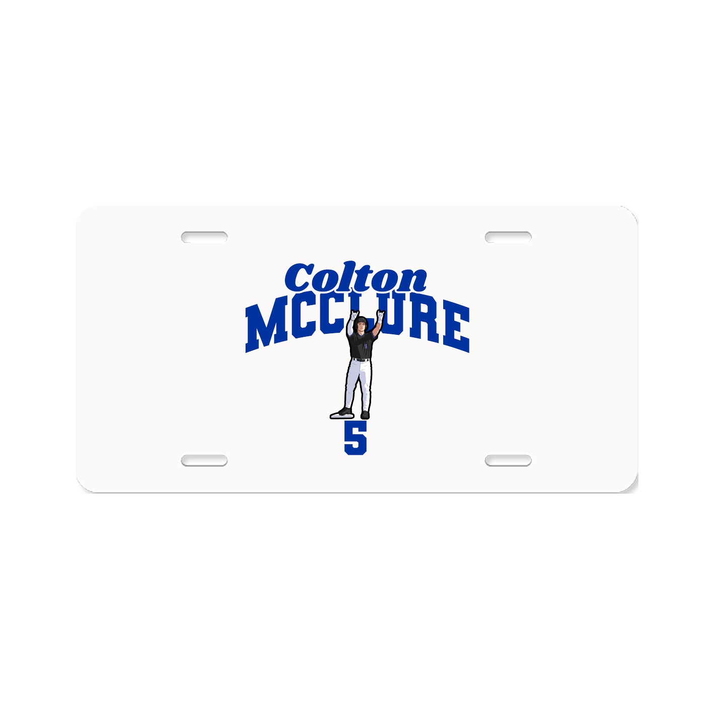 License Plate — Signature Arch in Classic