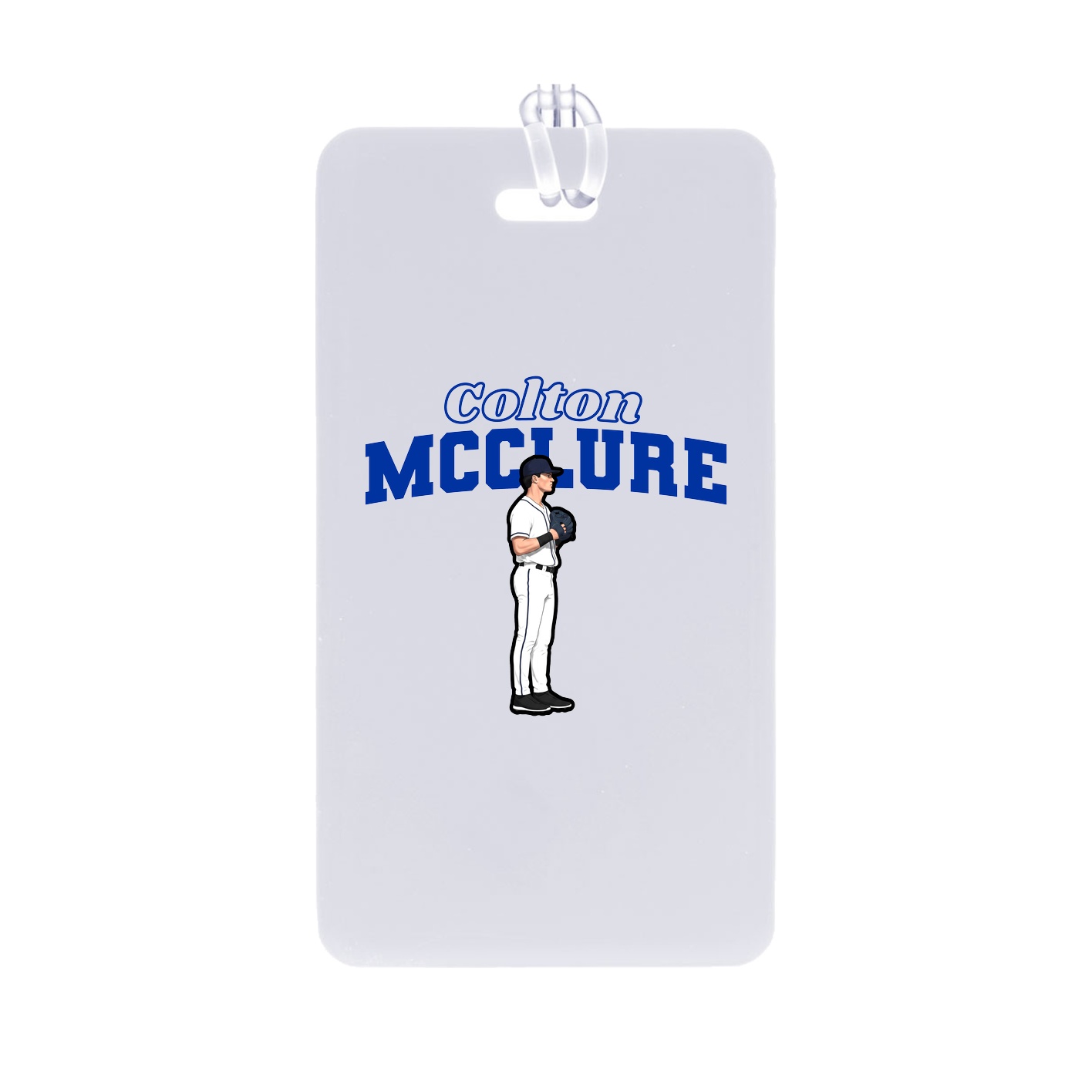 Bag Tag — Name Arch in Classic