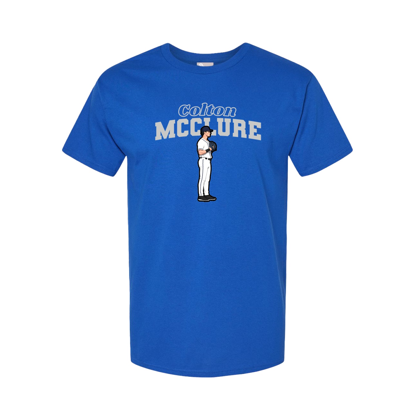 Tee — Name Arch in Royal