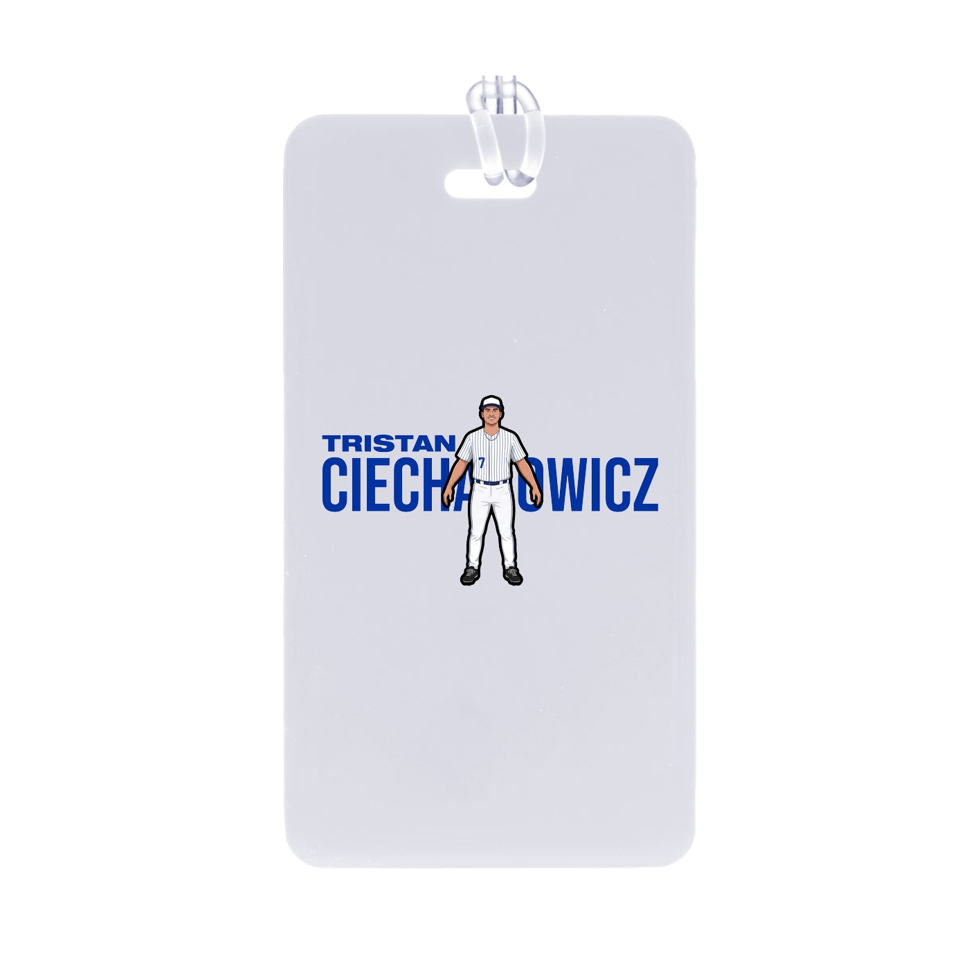 Bag Tag — Player Name in Classic