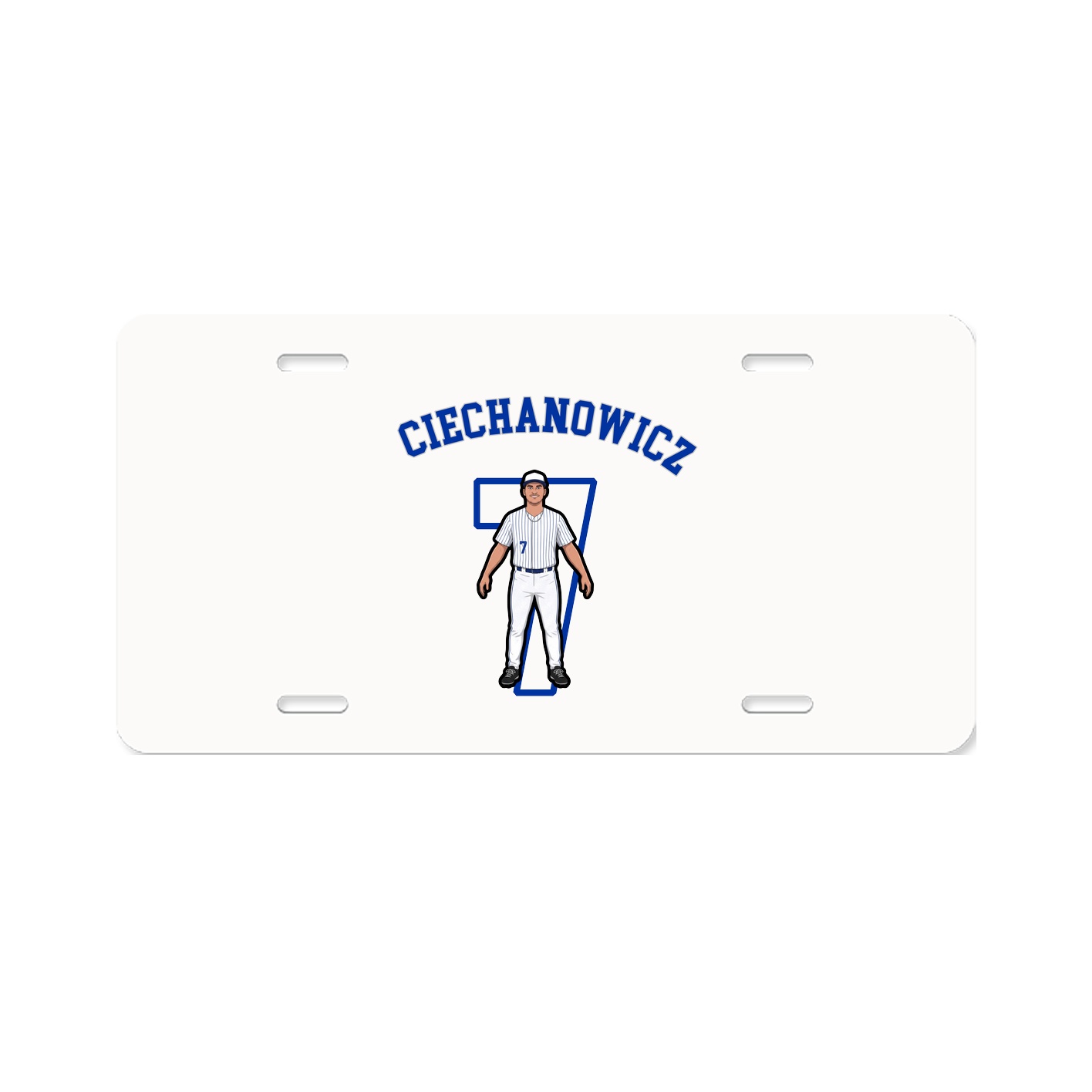 License Plate — Shirsey Arch in Classic