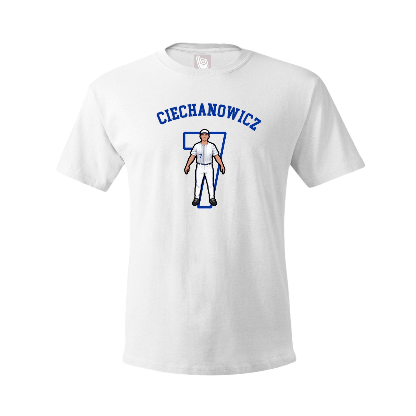 Youth Tee — Shirsey Arch in White