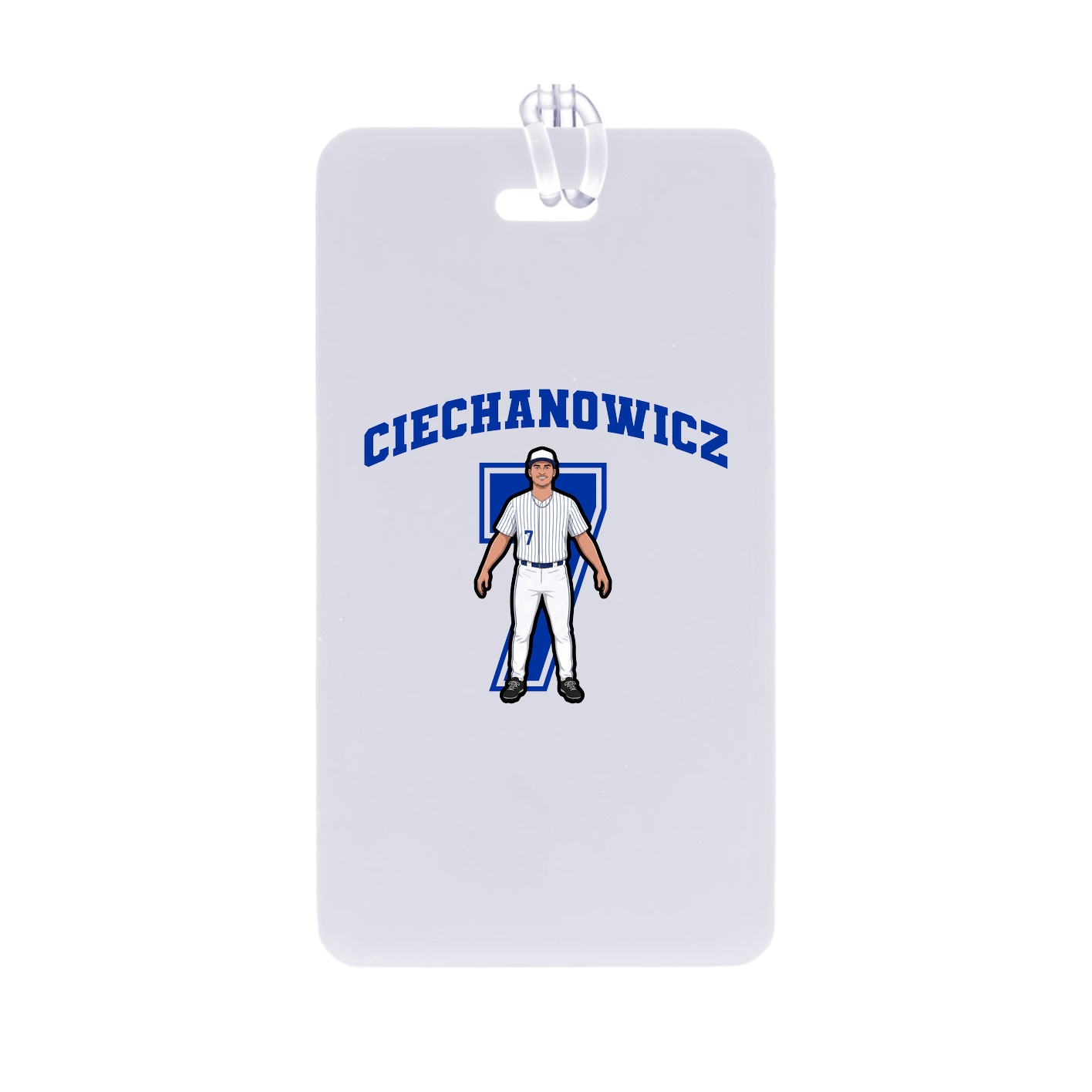 Bag Tag — Number in Classic