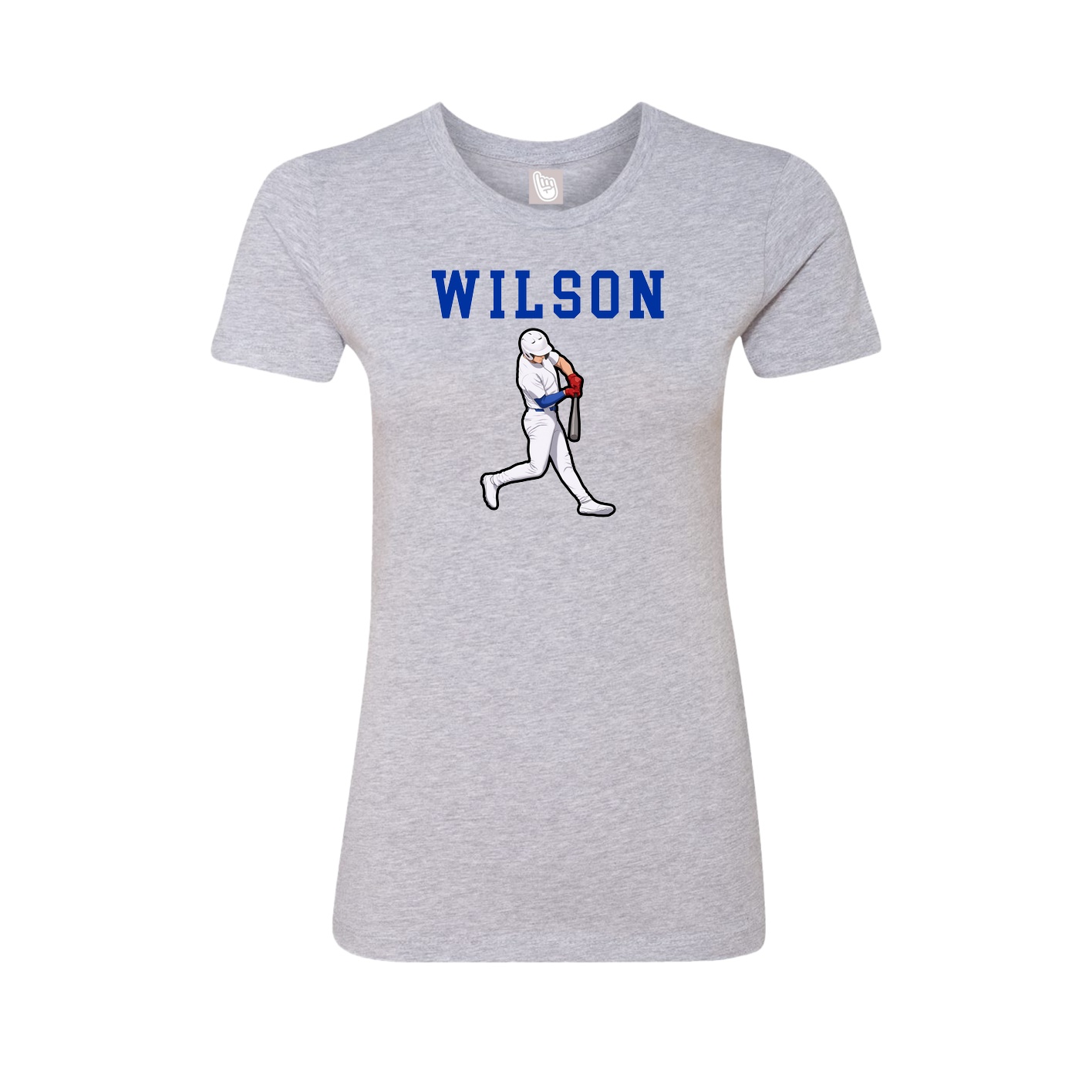 Fitted Women's Tee — Shirsey in Grey