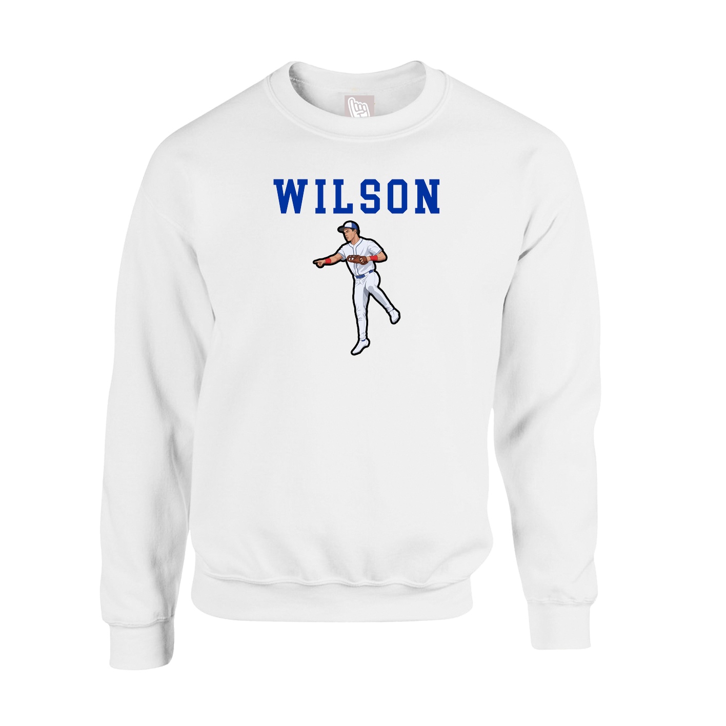 Fleece Crew — Shirsey in White