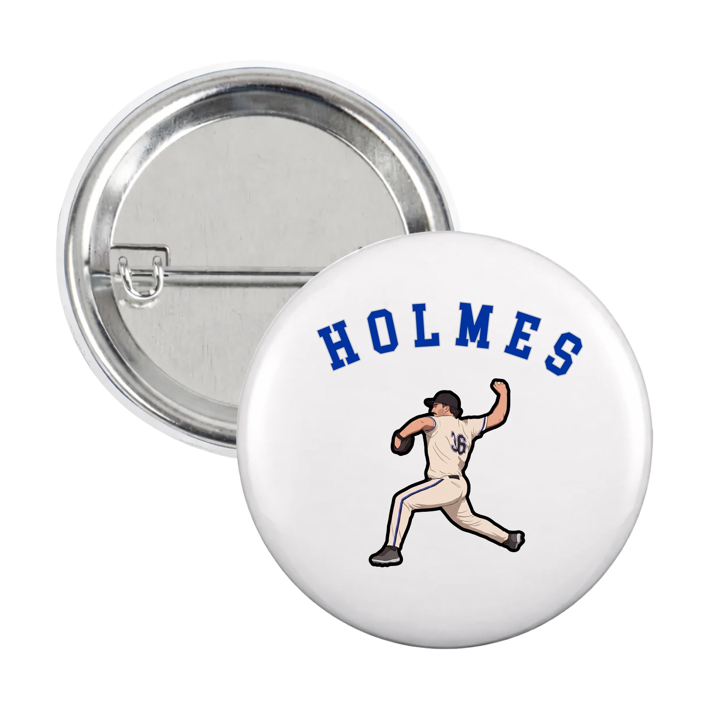 Game Day Button — Shirsey Arch in White