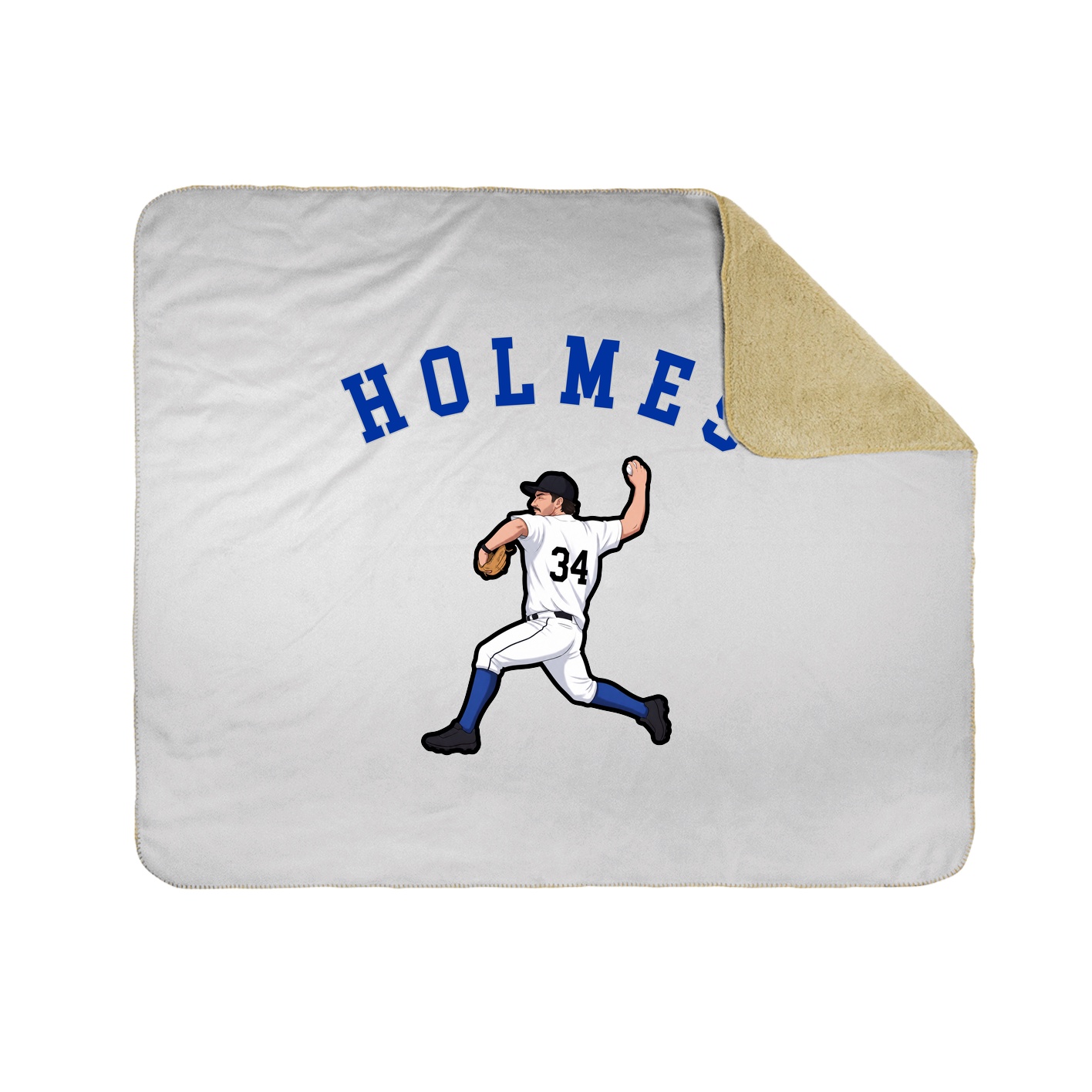 Throw Blanket — Shirsey Arch in White