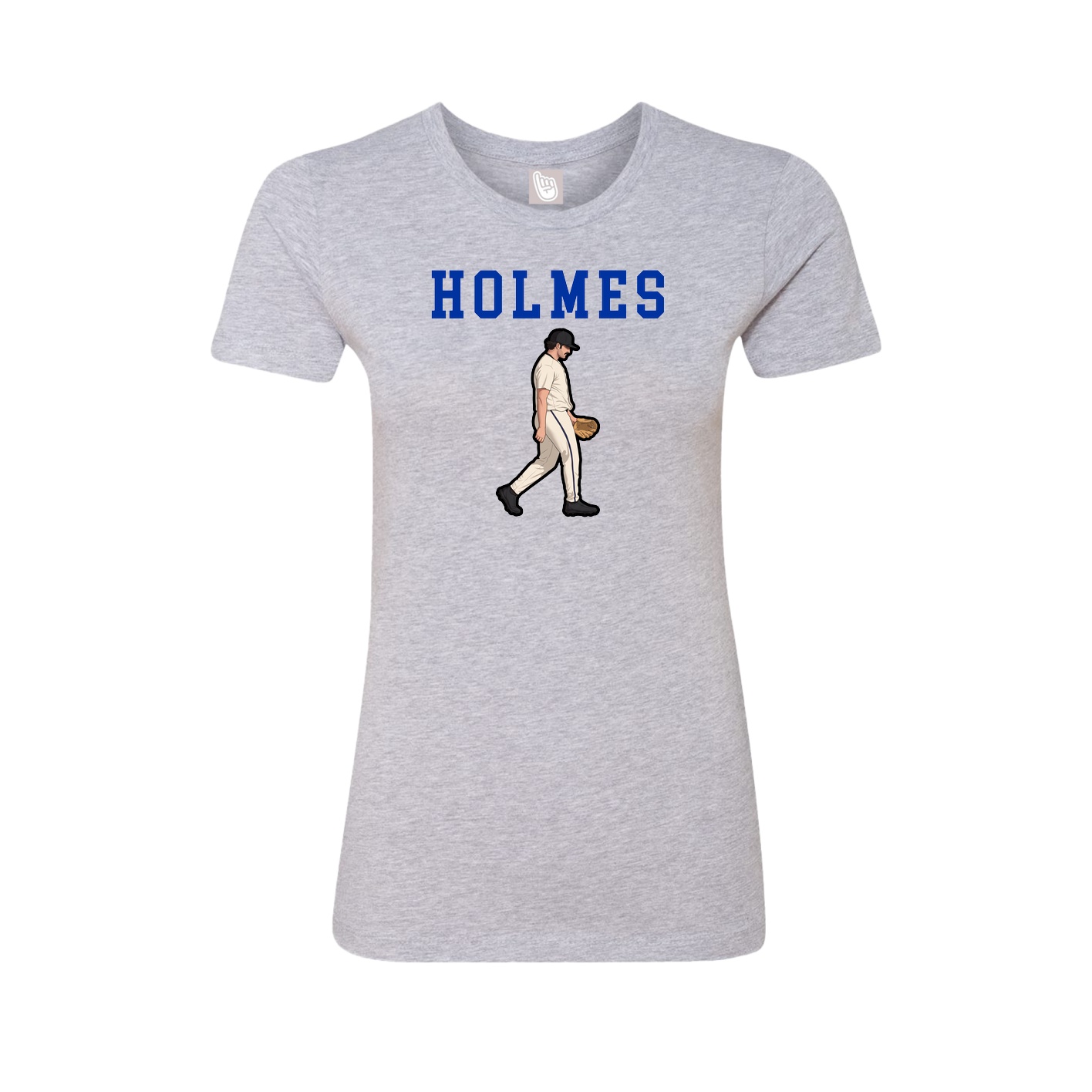 Fitted Women's Tee — Shirsey in Grey