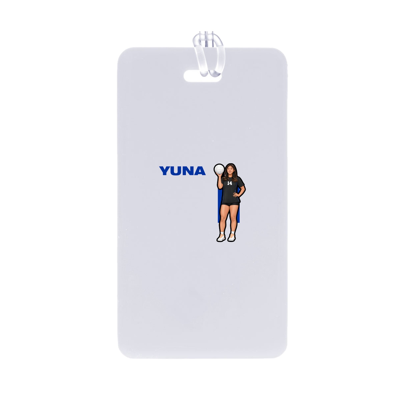 Bag Tag — Player Name in Classic