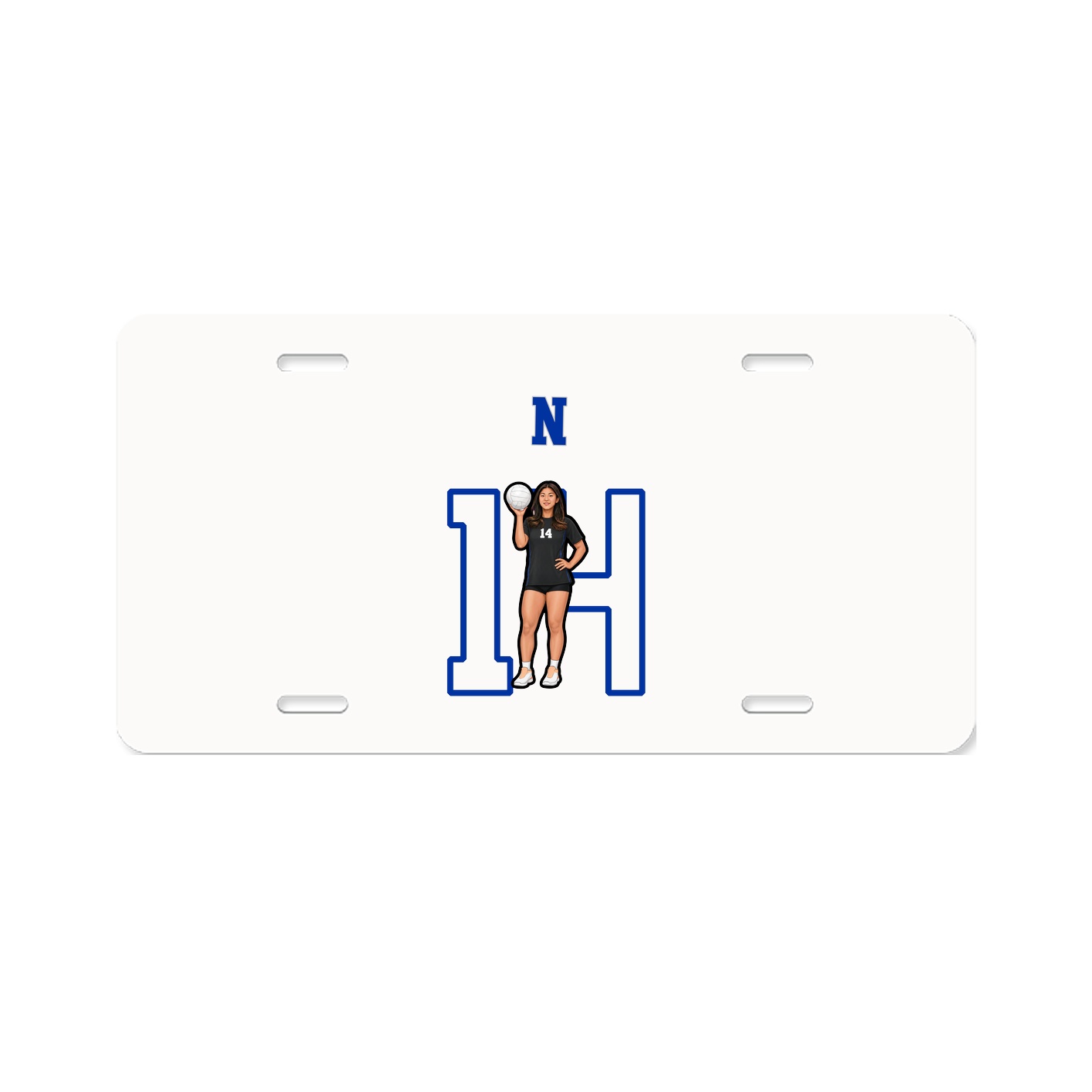 License Plate — Shirsey Arch in Classic