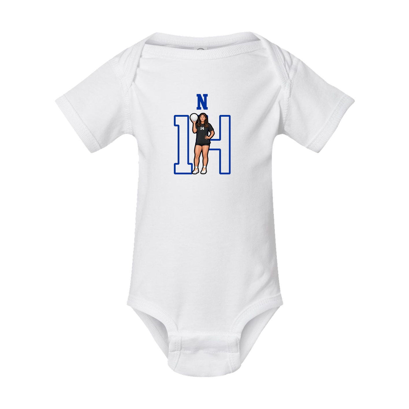 Baby Onesie — Shirsey in White