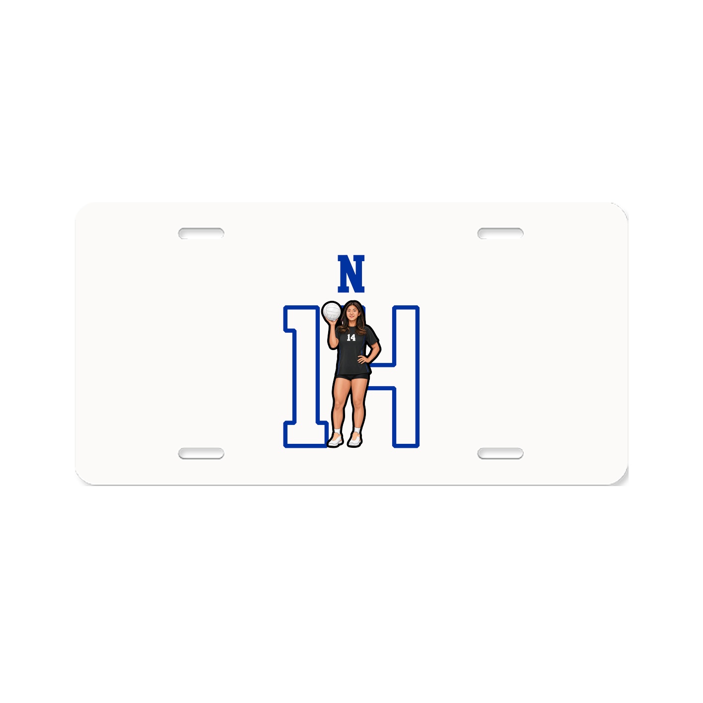 License Plate — Shirsey in Classic