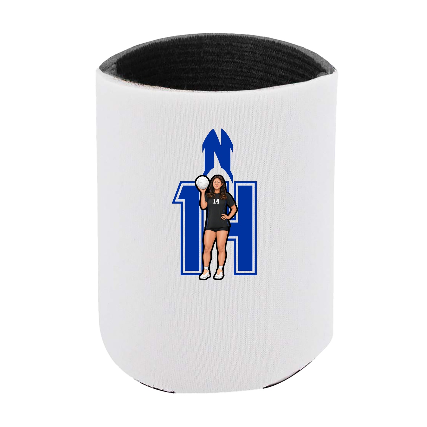 Can Holder — Number in White