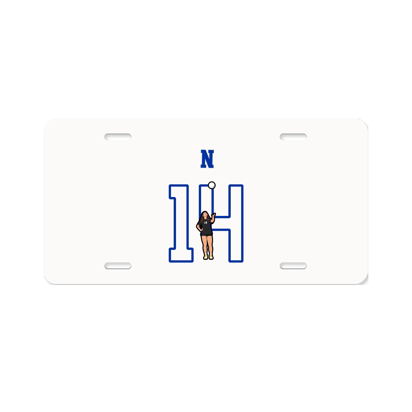 License Plate — Shirsey Arch in Classic