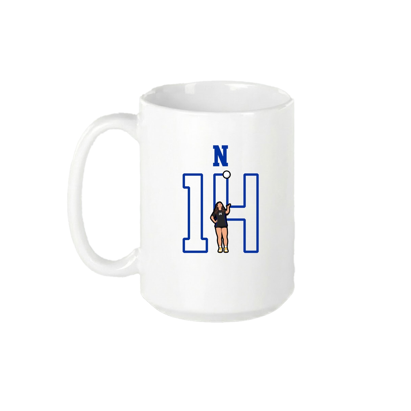 15oz Coffee Mug — Shirsey in White