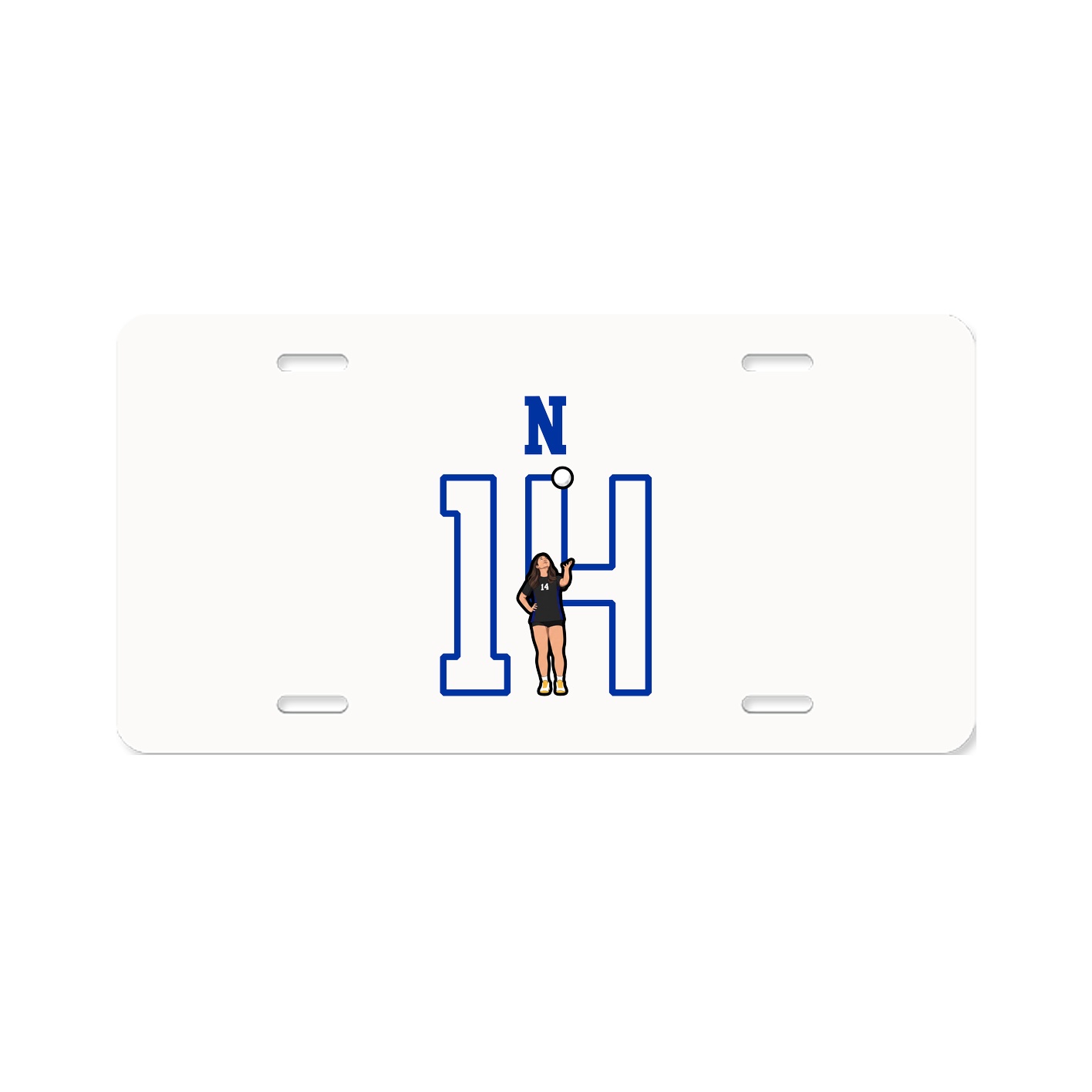 License Plate — Shirsey in Classic
