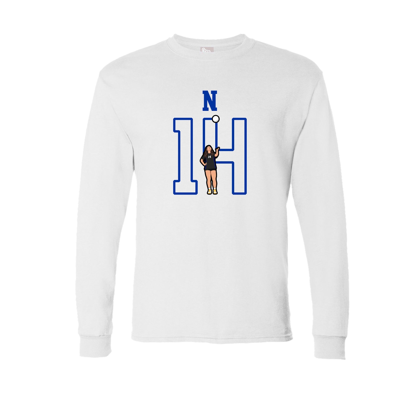 Long Sleeve Tee — Shirsey in White