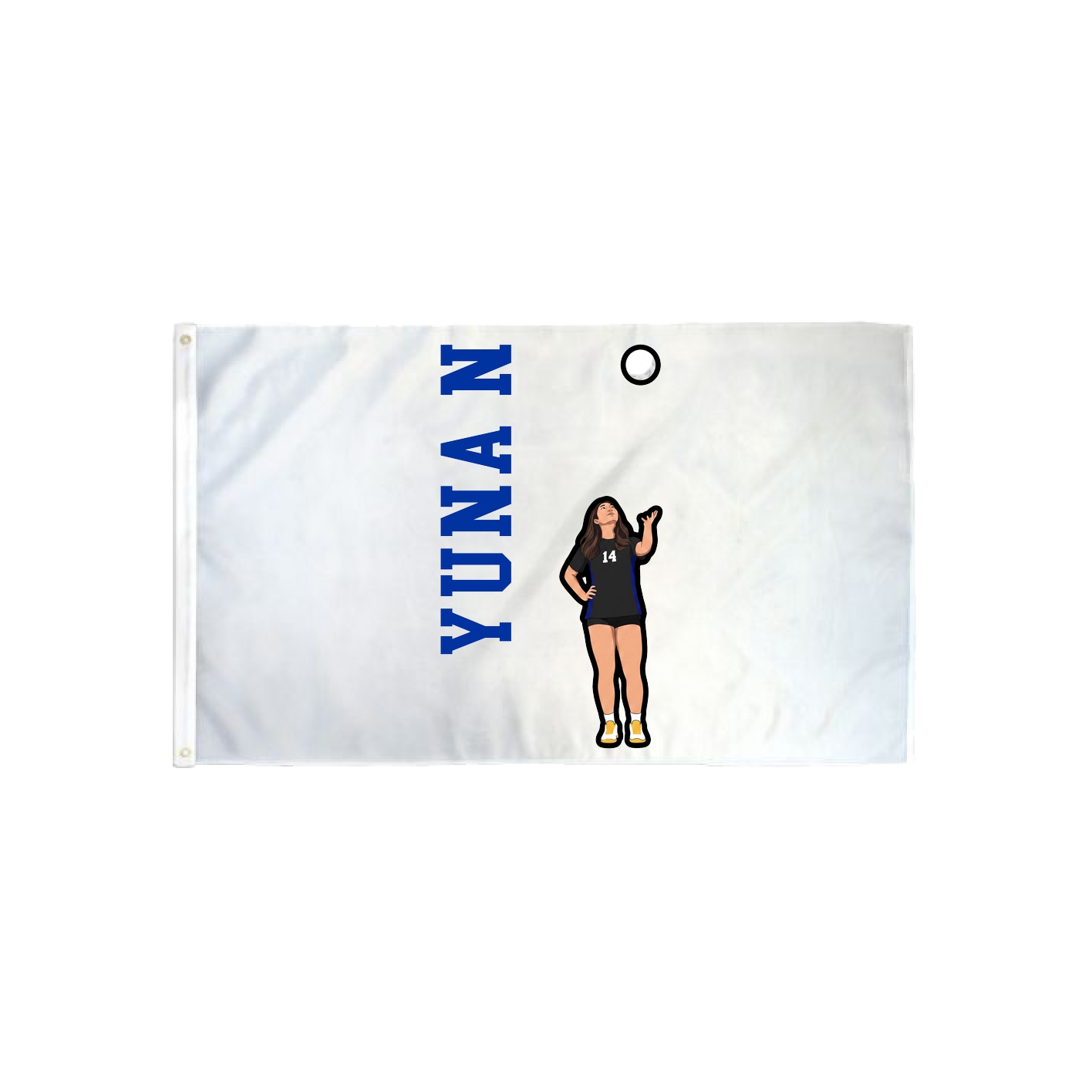 3x5 Flag — Name Vertical in Classic