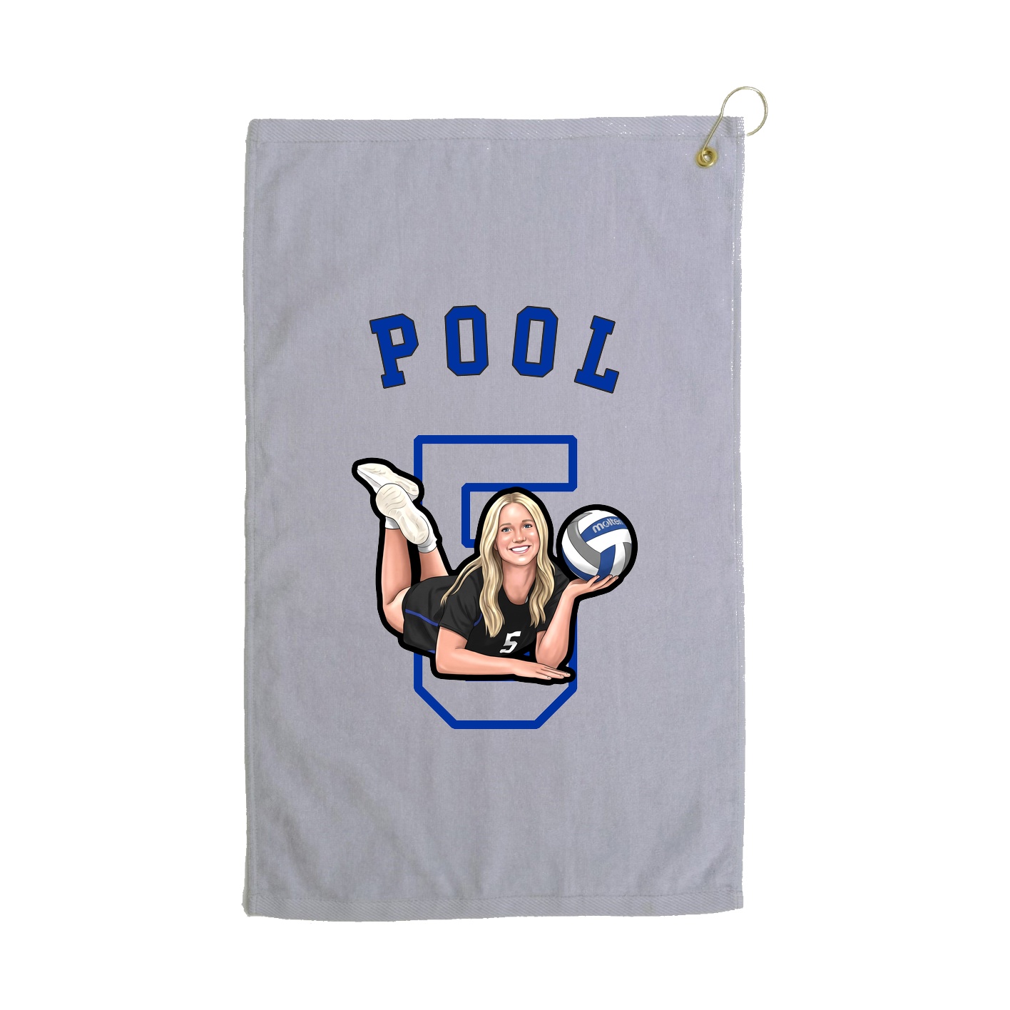 Golf Towel — Shirsey Arch in Grey