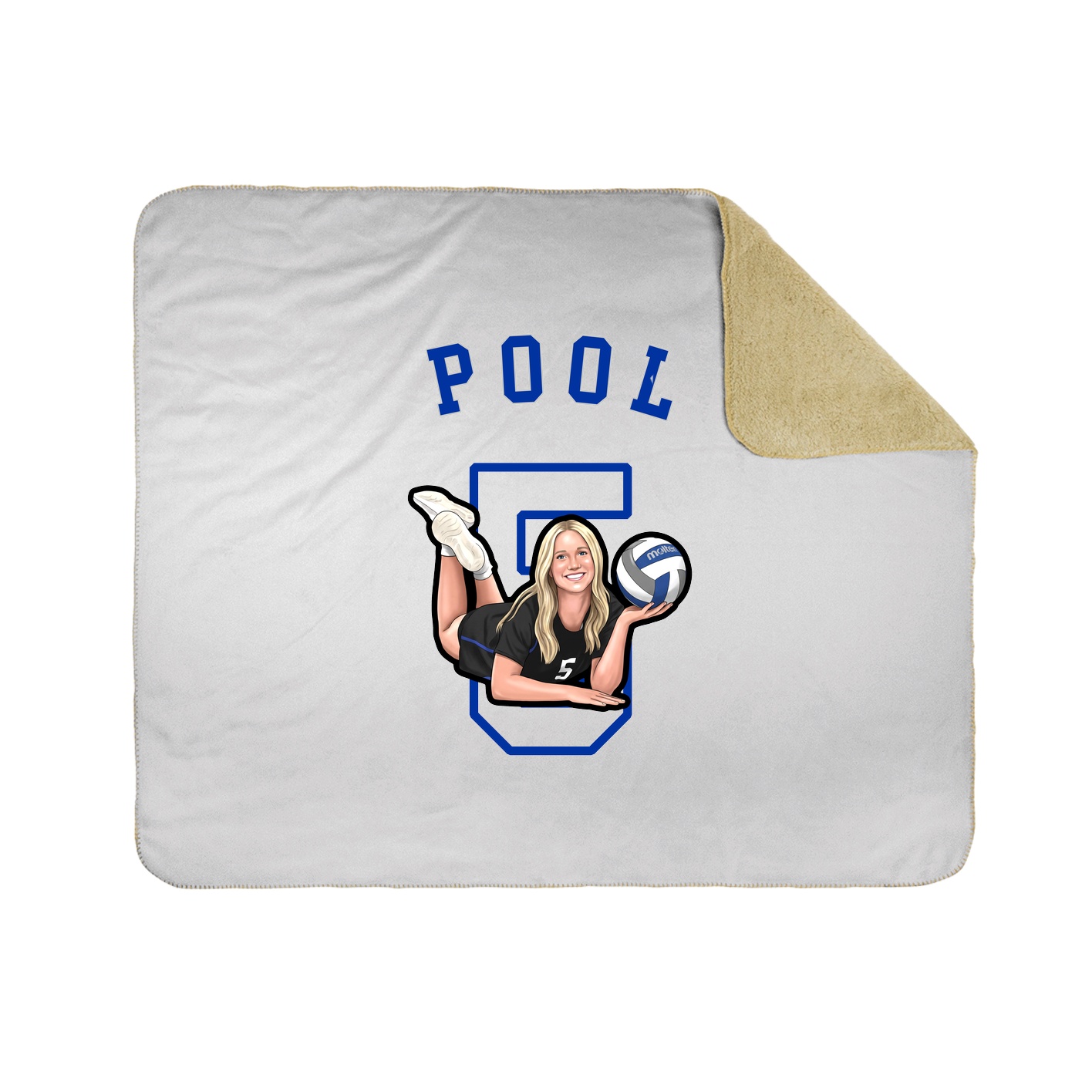 Throw Blanket — Shirsey Arch in White