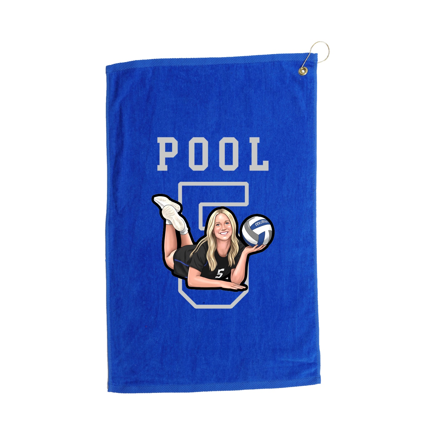 Golf Towel — Shirsey in Royal