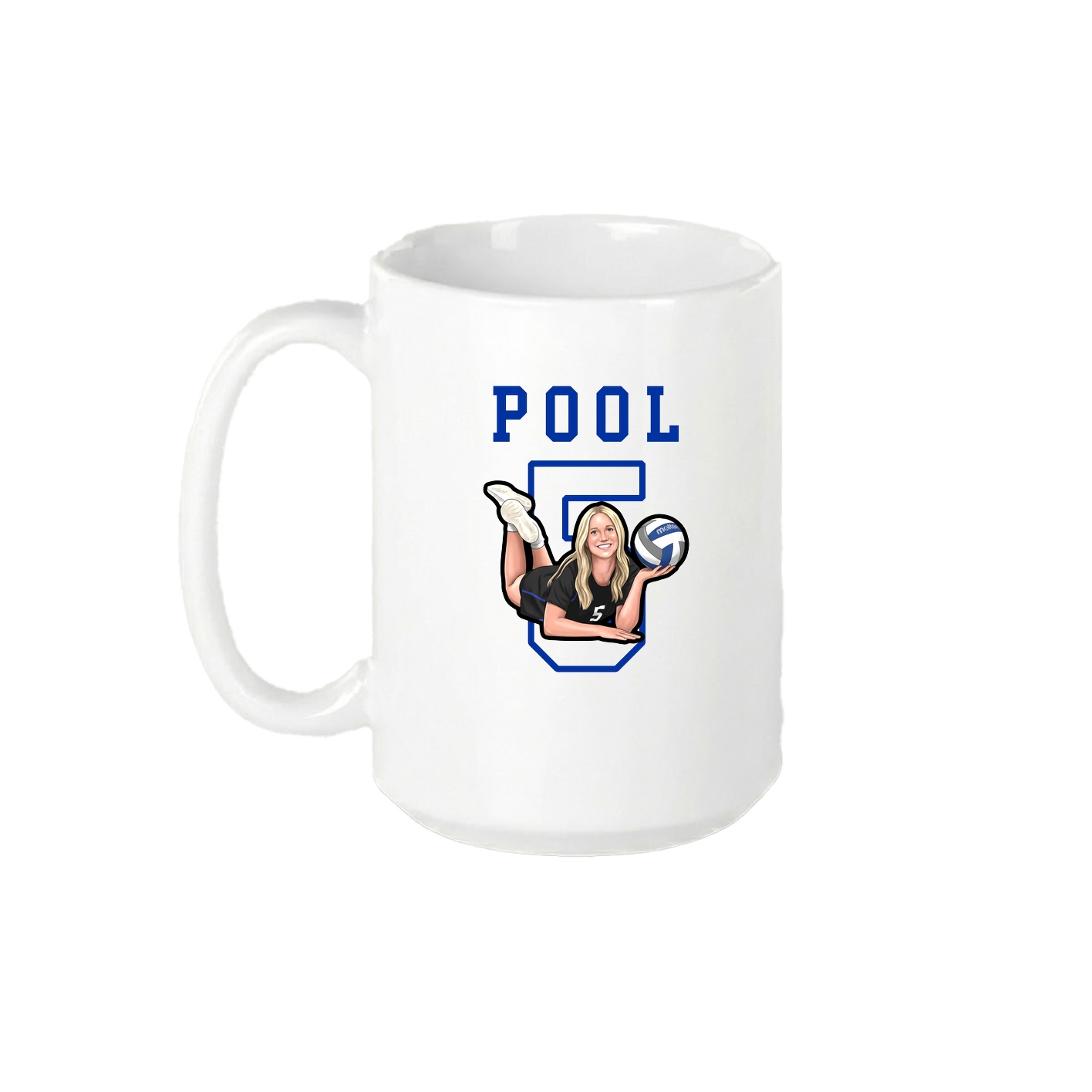 15oz Coffee Mug — Shirsey in White