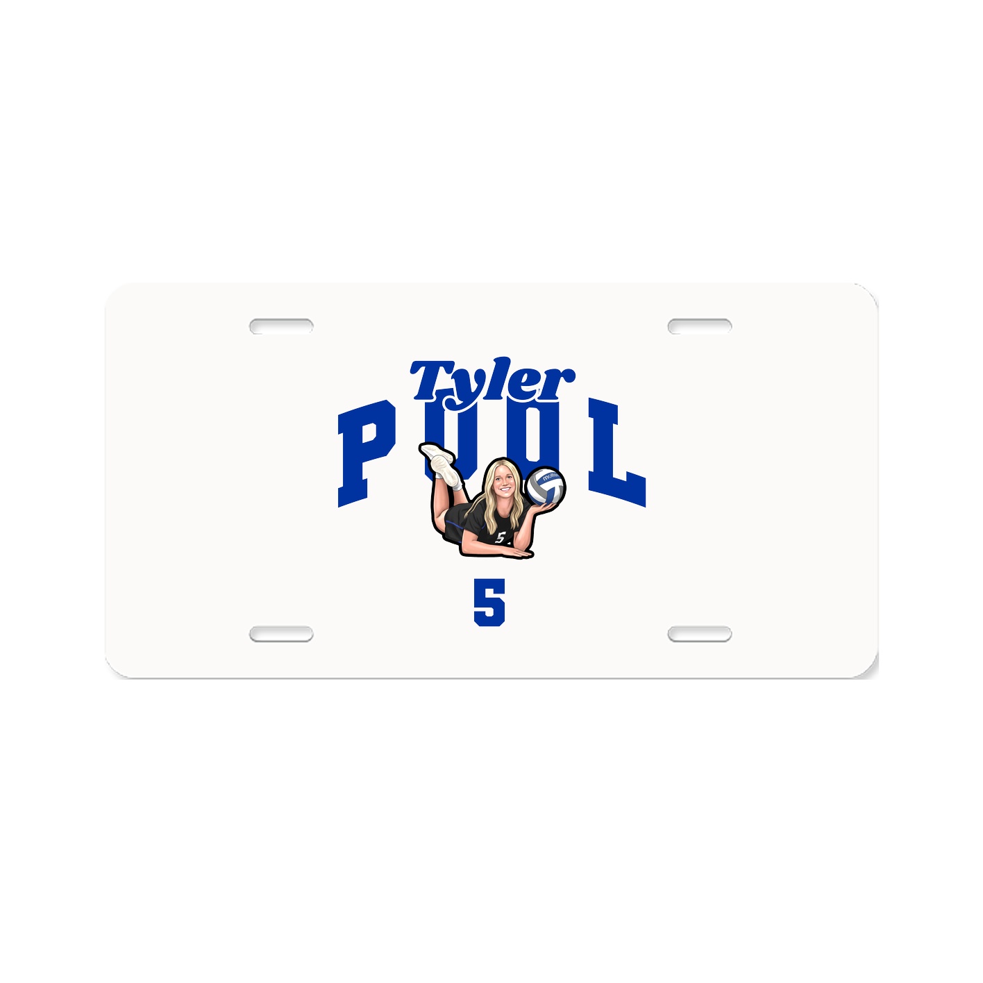 License Plate — Signature Arch in Classic