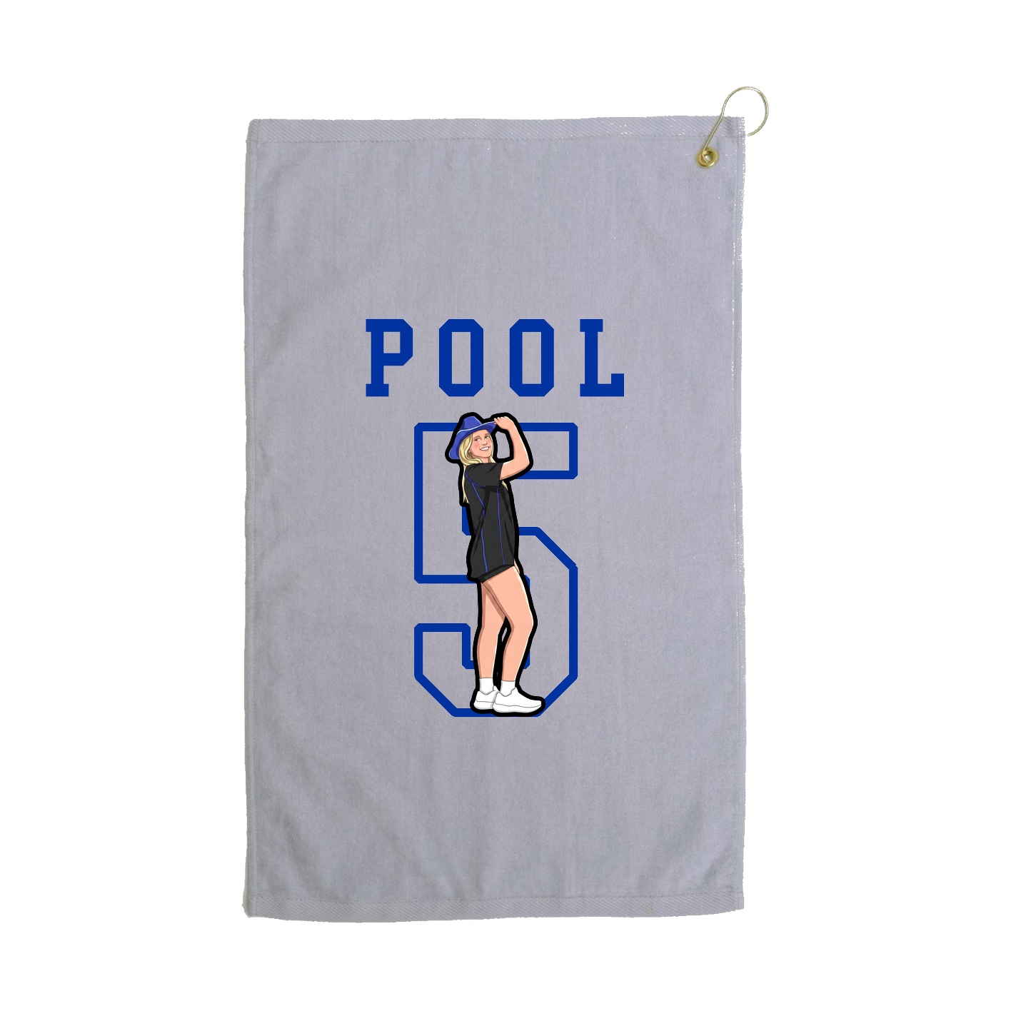 Golf Towel — Shirsey in Grey