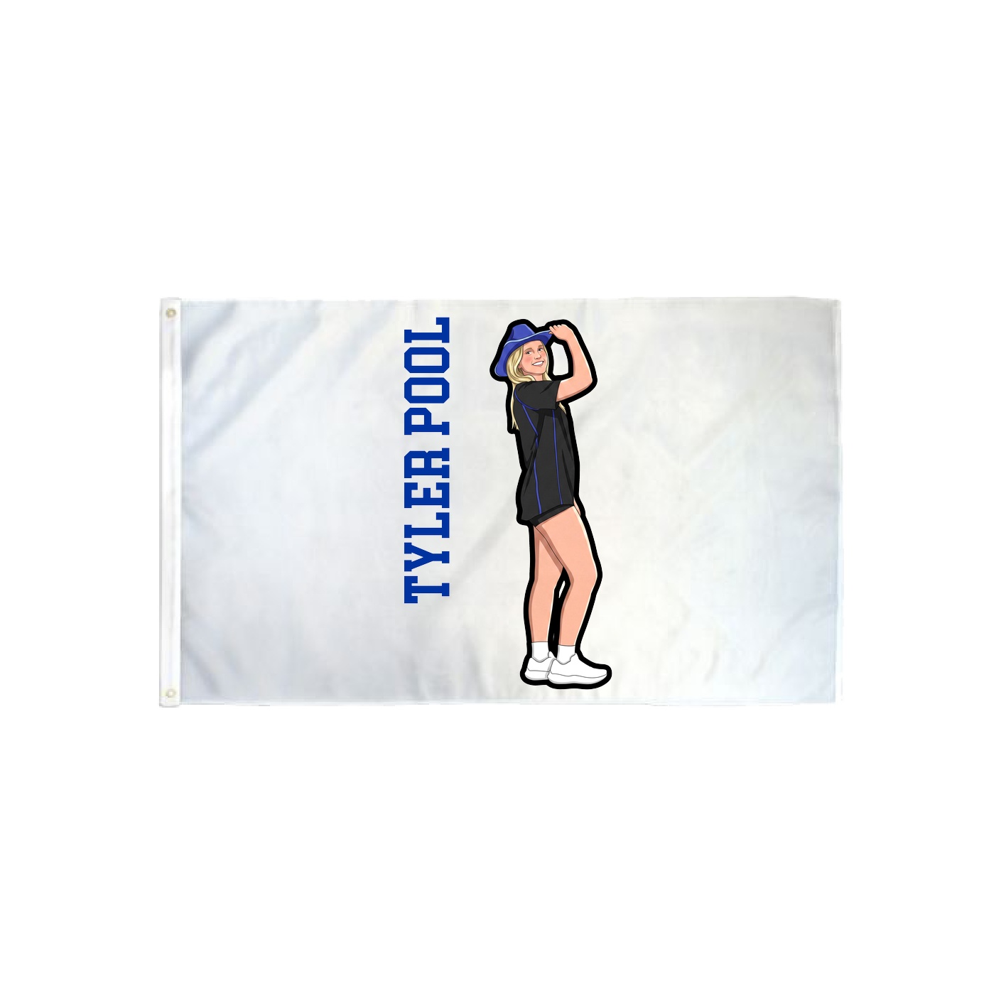 3x5 Flag — Name Vertical in Classic