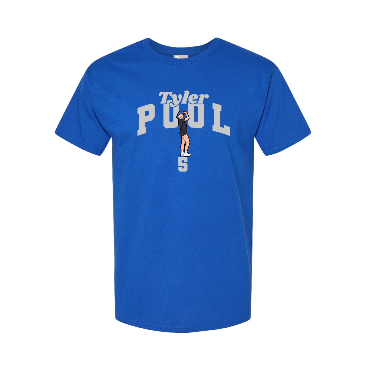 Youth Tee — Signature Arch in Royal