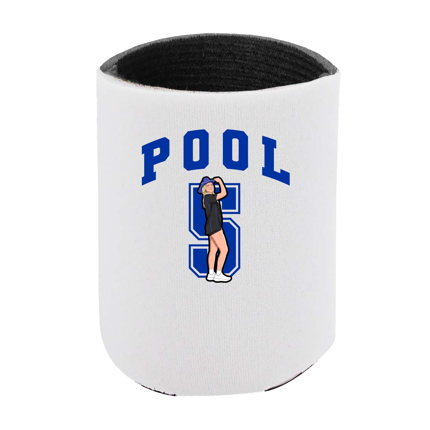 Can Holder — Number in White