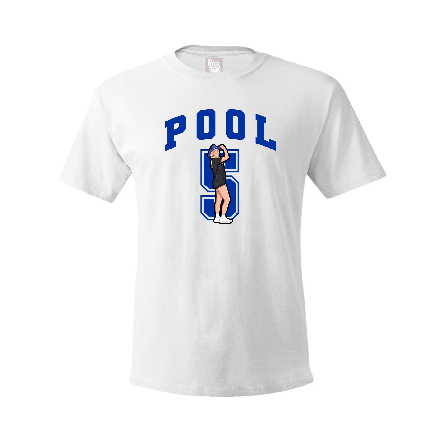 Tee — Number in White