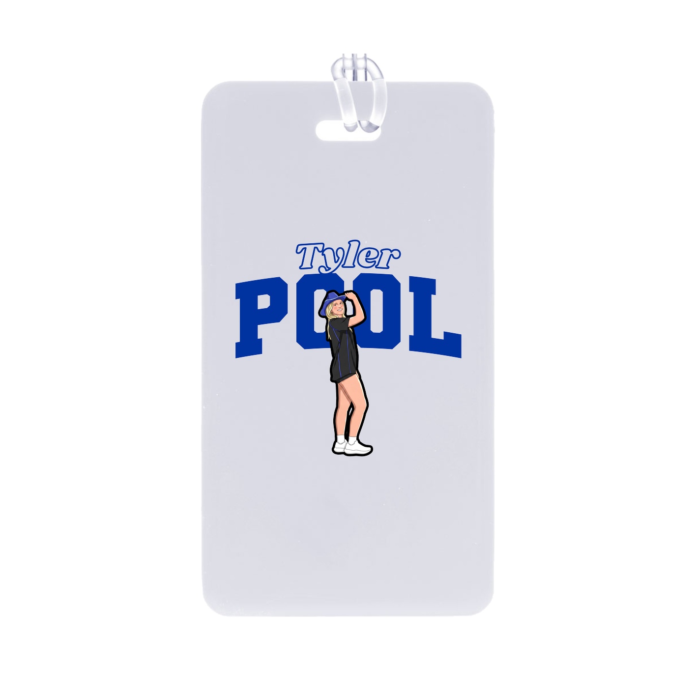 Bag Tag — Name Arch in Classic